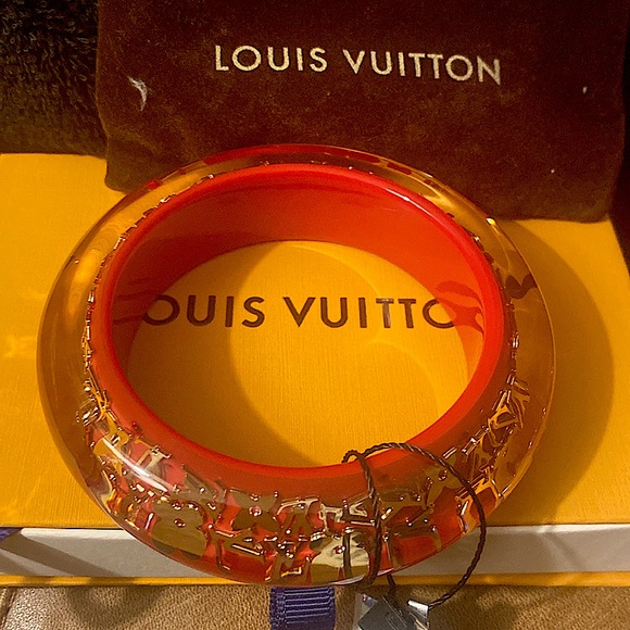 LOUIS VUITTON INCLUSION BANGLE AUTHENTIC - Picture 1 of 3